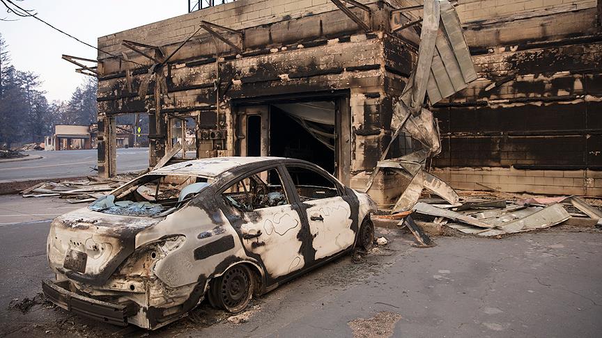 ABD yangınlarla boğuşuyor... Ölü sayısı artıyor