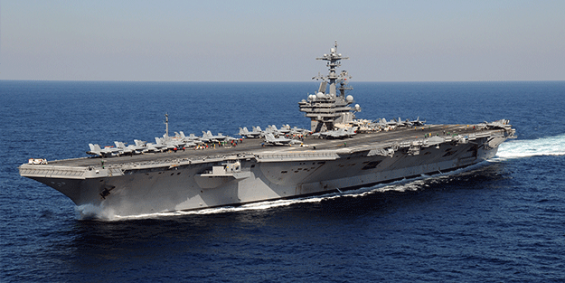 ABD Yunan'ı gazlamaya devam ediyor! Uçak gemisi Yunanistan'a geliyor