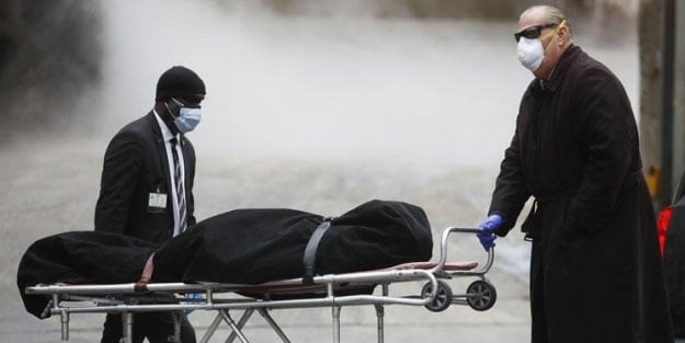 ABD'de 1 günde ölü sayısında korkunç rakam!