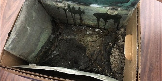 ABD'de 121 yıl önce gömülmüş bir kutu bulundu