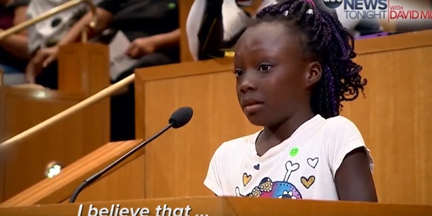 ABD'de 9 yaşındaki çocuktan 'ırkçılık dersi'