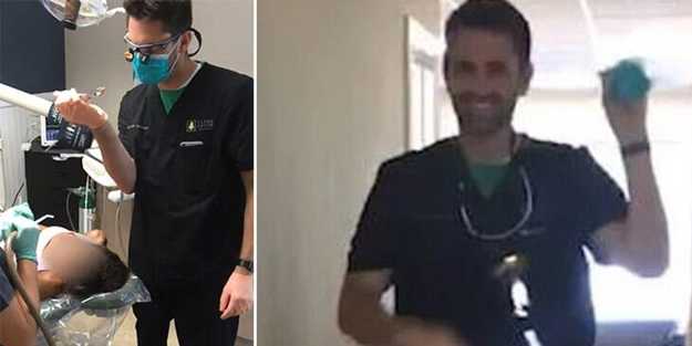 ABD'de akılalmaz görüntü! Hastasının hayatını böyle hiçe saydı