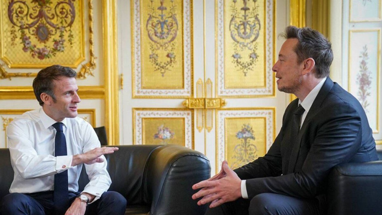 "ABD’de aşırı derecede sübvanse ediliyor" Macron’dan Elon Musk çıkışı!