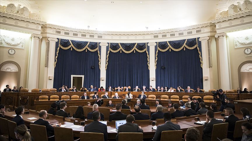 ABD'de Başkan Trump'a azil soruşturması kapsamında Hill ve Holmes ifade verdi