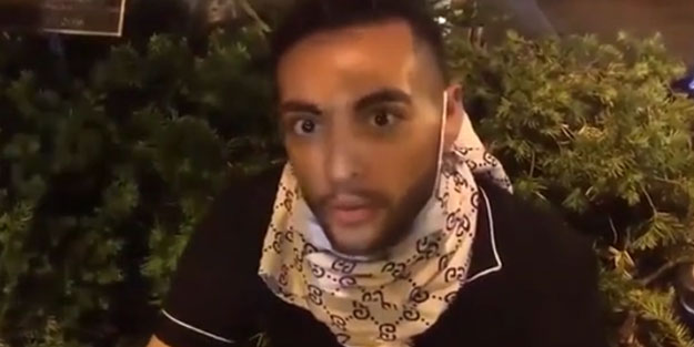 ABD'de bir gösterici Cumhurbaşkanı Erdoğan'a övgüler yağdırdı