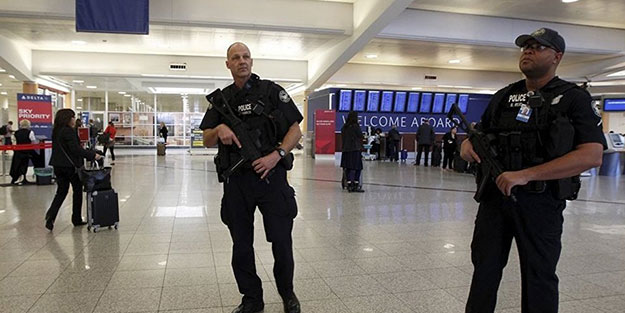 ABD'de bir havalimanı daha boşaltıldı