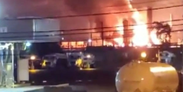ABD'de büyük patlama! Bölge abluka altında