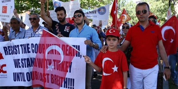 ABD'de darbe girişimi protestosu