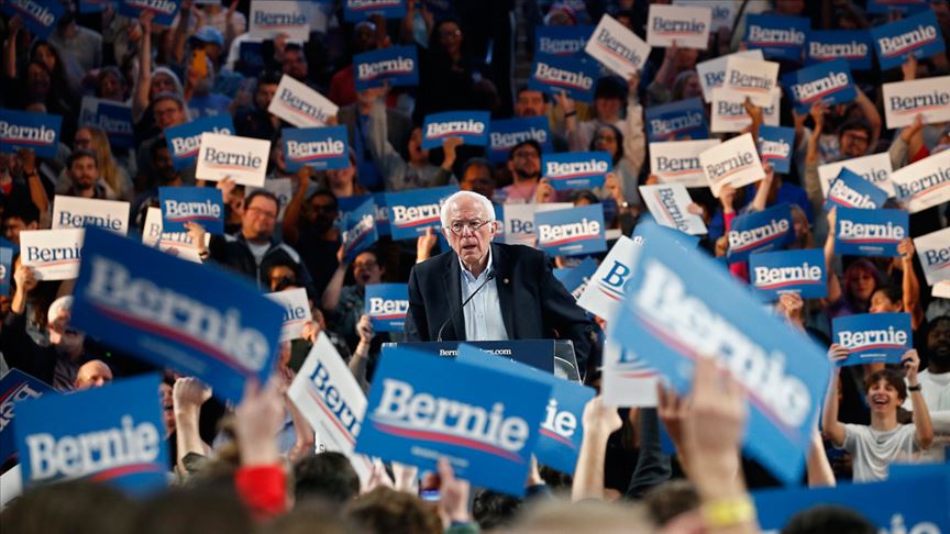ABD'de Demokrat başkan aday adaylarından Sanders'ten 'Orta Doğu barışı' mesajı