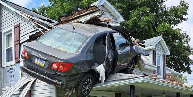 ABD'de görenleri şaşkına çeviren olay