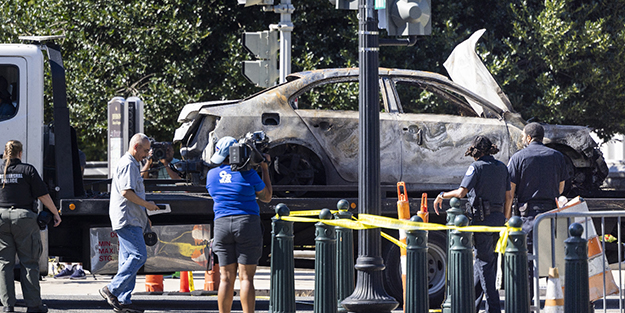ABD'de hareketli dakikalar! Kongre binasına saldırı girişimi