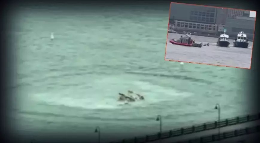 ABD’de helikopter nehre düştü