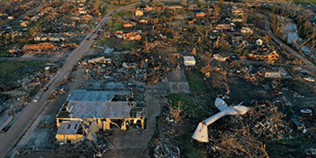 ABD'de hortum felaketi: Can kaybı 26'ya yükseldi