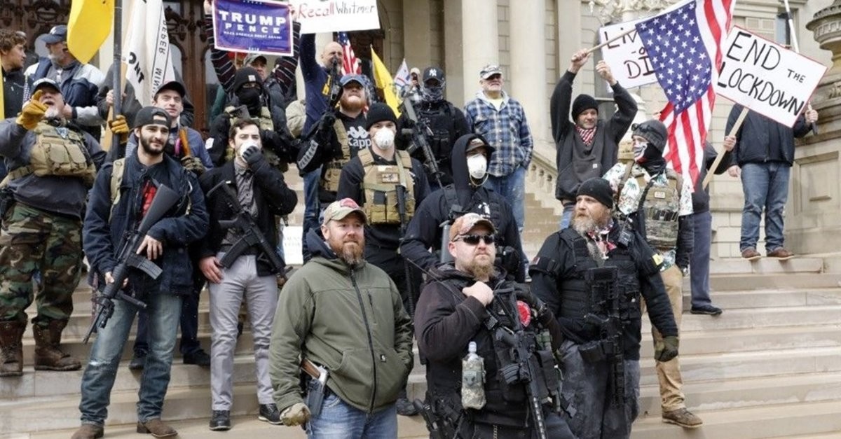 ABD’de iç savaş provası