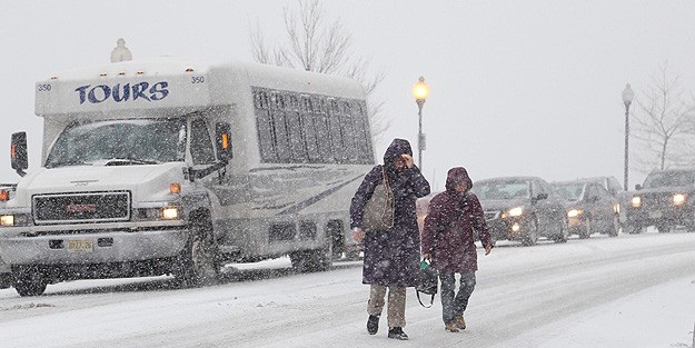Kar fırtınası alarmı