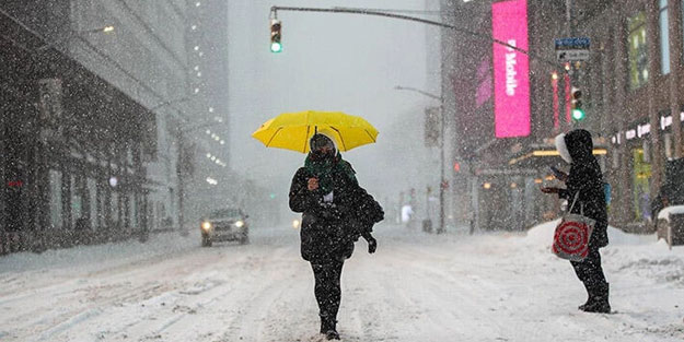 ABD'de kar ve soğuk hava dalgası uyarısı