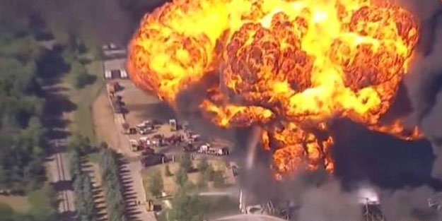 ABD'de panik: Yüzlerce kişi evlerinden tahliye edildi