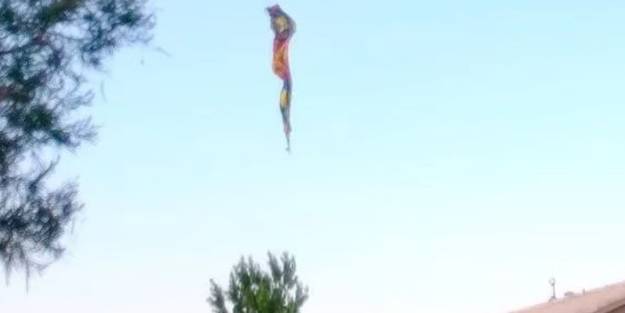 ABD'de korkunç kaza: Sıcak hava balonu yere çakıldı!