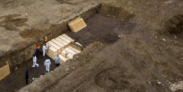 ABD'de korkunç tablo! Tabut yapımı için tahta bulmak bile zorlaştı