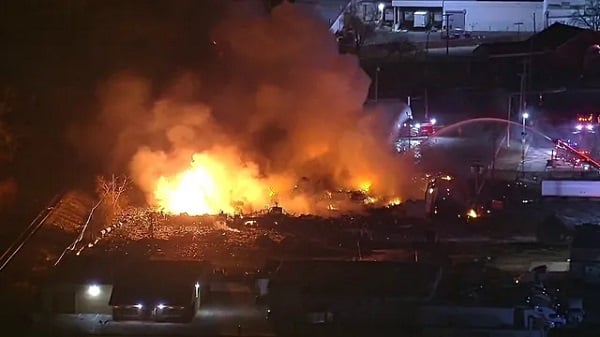 ABD'de korkutan patlama