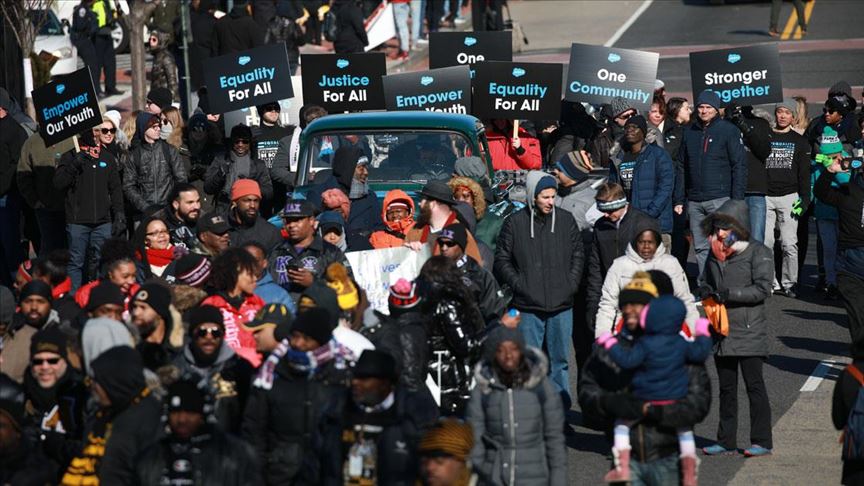 ABD'de Martin Luther King Jr. anıldı