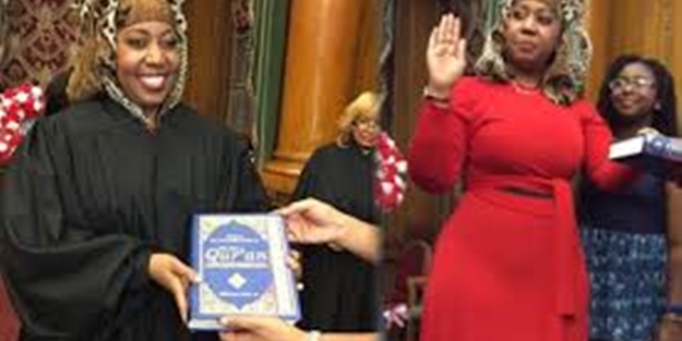 Kuran Üzerine yemin etti, ortalık karıştı