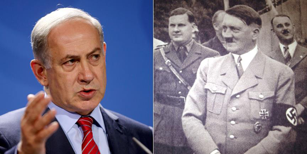 ABD'de Netanyahu'yu Hitler'e benzettiler