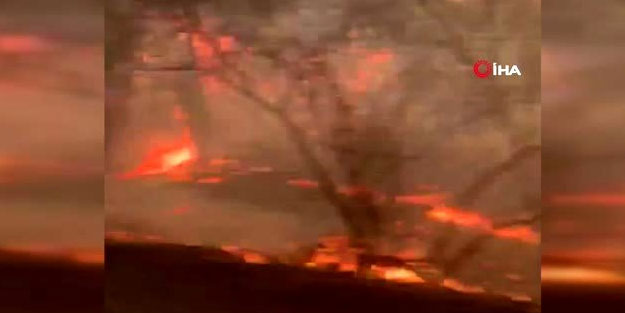 ABD'de orman yangınlarına müdahale eden helikopter düştü