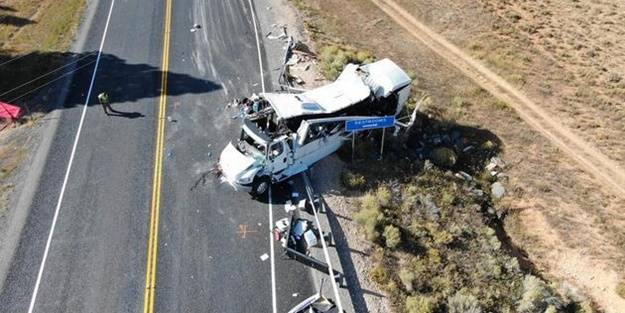ABD'de otobüs kazası! Onlarca yaralı var