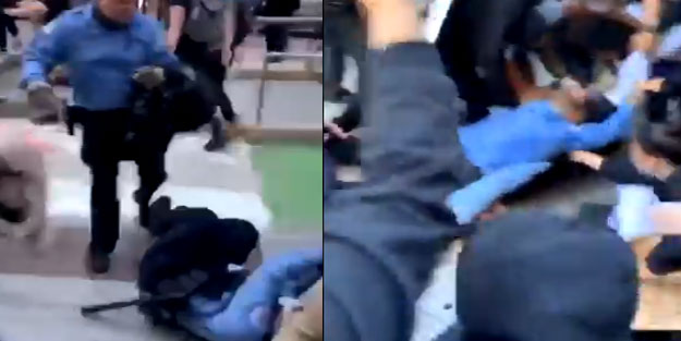 ABD'de polisler linç ediliyor