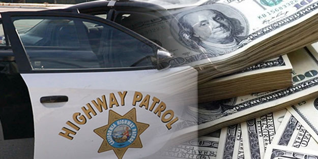 ABD’de polisten kaçan zanlılar yola yaklaşık 1 milyon dolar bıraktı