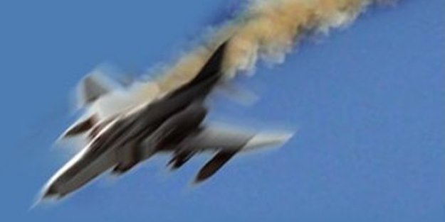 ABD'nin savaş uçağı düştü!
