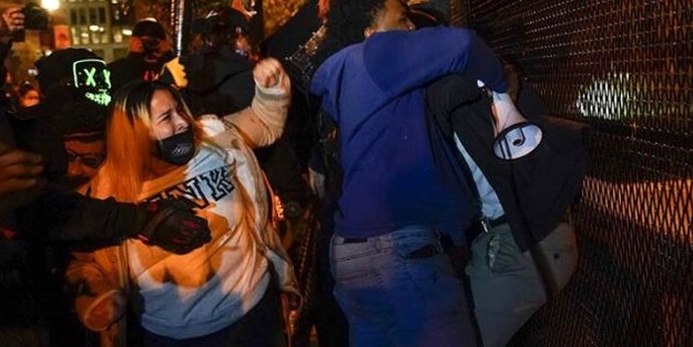ABD'de seçimler sonuçlanmadan sokaklar karıştı