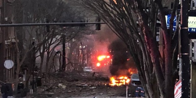 ABD'de şiddetli patlama!