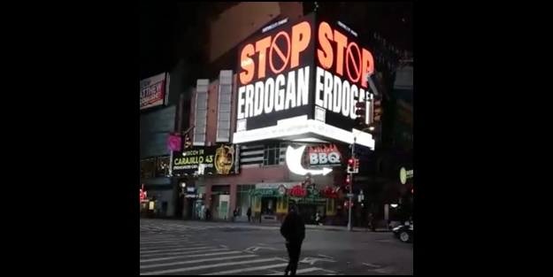 ABD'de skandal 'Erdoğan' reklamı!