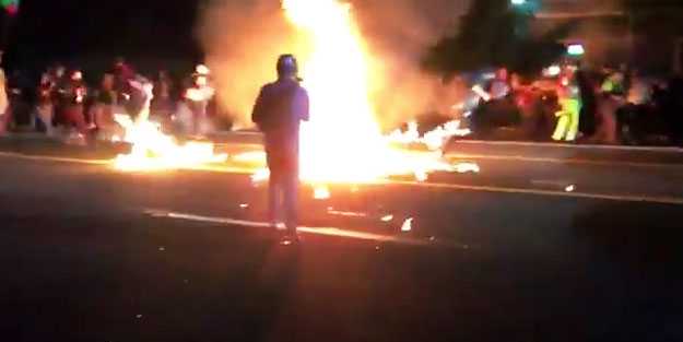 ABD'de sokakların tansiyonu dinmiyor! Trump destekçilerine saldırdılar