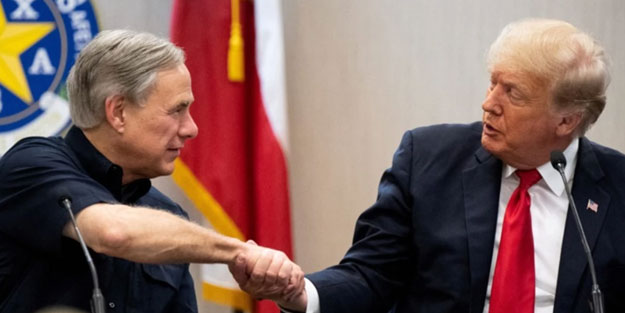 ABD'de Teksas krizine eski başkan Trump da dahil oldu! Tüm eyaletlere aynı çağrıyı yaptı