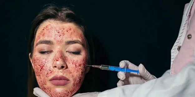 ABD'de vampir yüz bakımı yapan kişiye soğuk duş