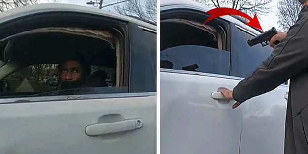 ABD'de yine polis dehşeti! "Camı aç" dediler, 41 saniyede 96 kurşun sıktılar!
