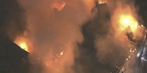 ABD'deki İslam Enstitüsü'nde korkutan yangın!