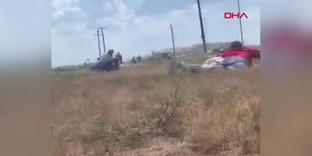 ABD'de silahlı saldırgan dehşeti kamerada