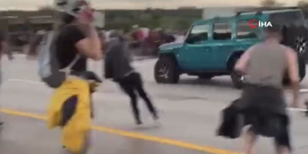 ABD'deki protestolarda feci görüntü