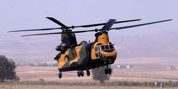 ABD'den resmi açıklama geldi: Chinook helikopterleri teslim edildi