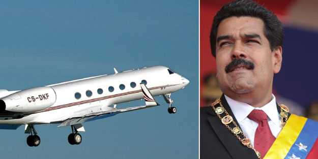 ABD'den tehlikeli hamle! Maduro'nun uçağına el koydu