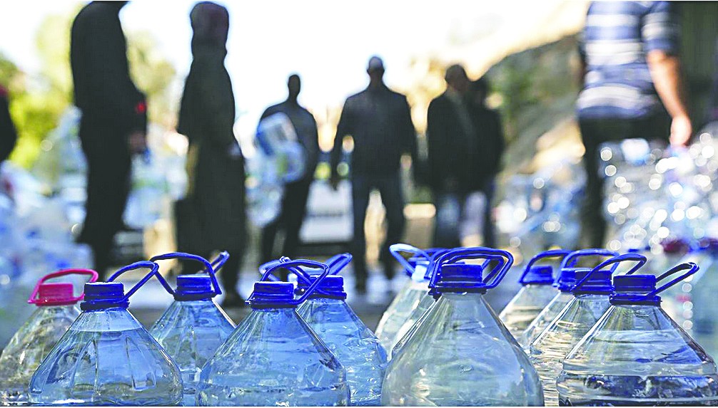 Abdest alacak suları bile yok