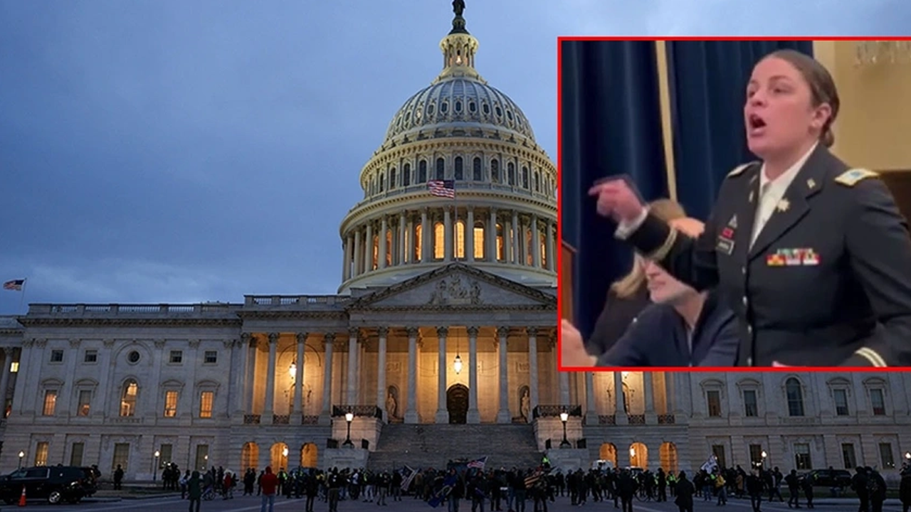 ABD’li asker mecliste haykırdı: 'İsrail, çocukları diri diri yakıyor!'