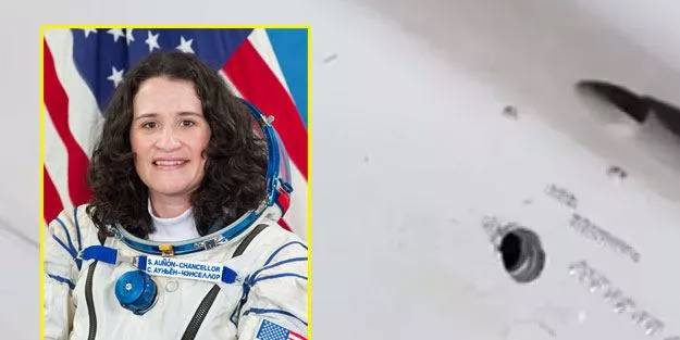 ABD’li astronot geri dönmek için mekiği deldi