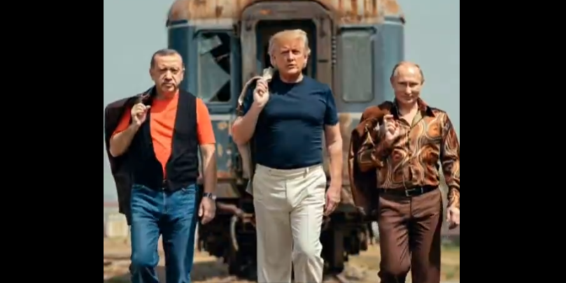 ABD’li fenomen Erdoğan’ı dünyaya hükmeden üç liderden biri olarak gösterdi! Video dünyada ses getirdi