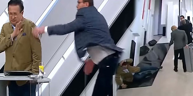 ABD'li gazeteciye canlı yayında saldırı!