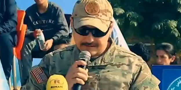 ABD'li komutan PKK'nın sözde mezuniyetinde! 